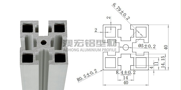 4040国标工业铝型材