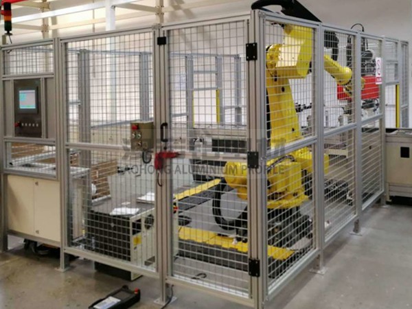 机器人安全门铝型材 机器人安全门铝型材