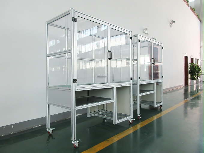 工业生产铝型材架子安装如何提升精度？-澳宏工业铝型材