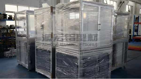 工业铝型材在撕膜机设备框架的应用与优势