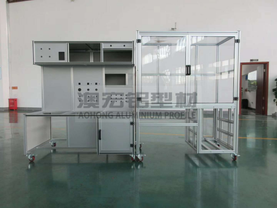 铝型材机架柜设计